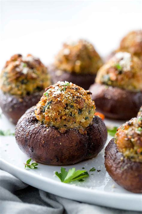 Stuffed Mushrooms Recipe With Italian Sausage Jessica Gavin