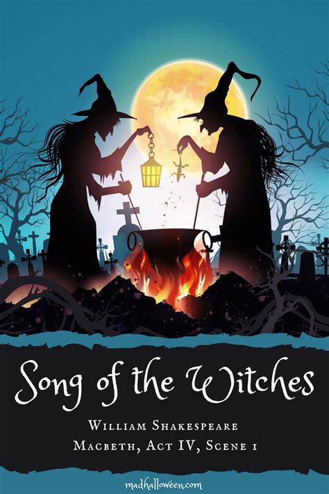 Song Of The Witches By William Shakespeare Mad Halloween 1 Mad