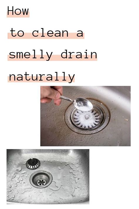 How To Clean A Smelly Drain Naturally Smelly Drain Smelly Washing