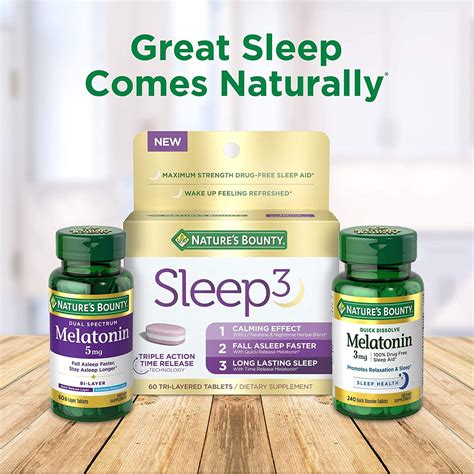 Nature S Bounty Melatonin Mg Capsules