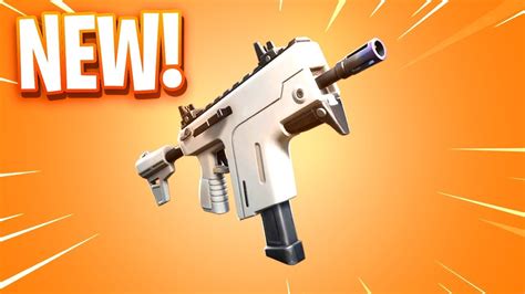 The New Burst Smg In Fortnite Youtube