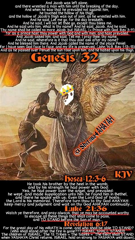 THE HOLY BIBLE Genesis 32 KJV And He Said Let Me Go For The Day