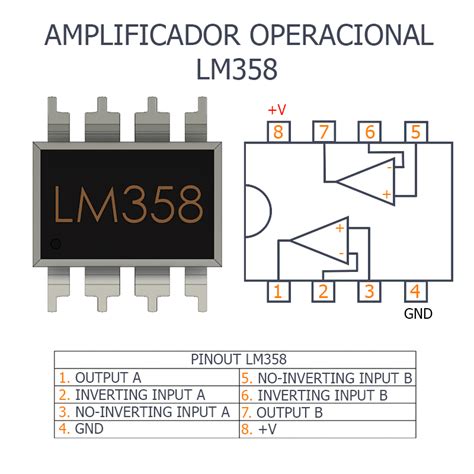 Amplificador Operacional Lm358 Teknomovo 2024