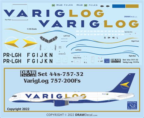 Airline Livery Page 131 DRAW Decal