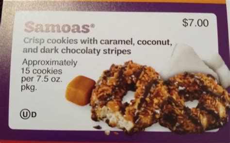 Girl Scout Cookies Samoas 6 Boxes 2025 Cookies On Hand £3432
