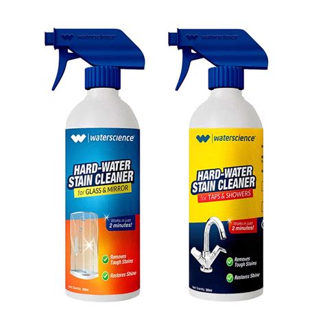 Hardwater Stain Remover Spray For Shower And Tap Waterscience