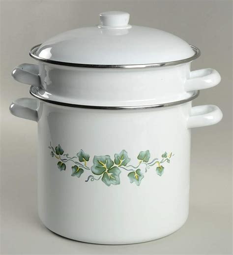 Callaway Corelle Quart Stockpot Metal With Steamer By Corning