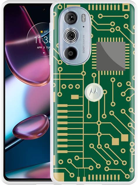 Cazy Hoesje Geschikt Voor Motorola Edge Pro Microcircuit Bol