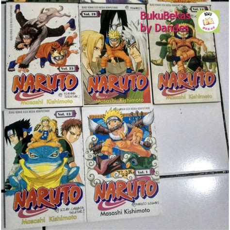 Jual Komik Naruto Bekas Preloved Original Shopee Indonesia