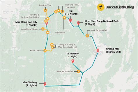 10 Days Itinerary For The Mae Hong Son Loop A Complete Backpacking