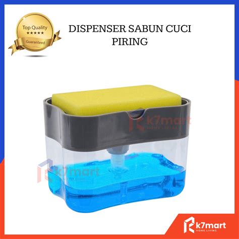 Jual K7MART DISPENSER SABUN CUCI PIRING BUSA SPON TEMPAT WADAH SABUN