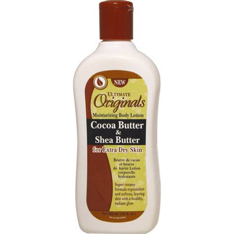 Africanbest Ultimate Organic Cocoa Shea Butter Body Lotion 12 Oz