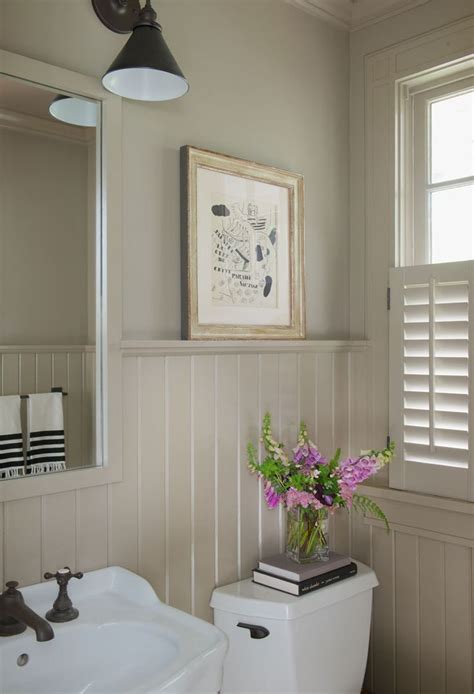 A Storybook Cottage In Connecticut In 2019 Bathrooms Wainscoting