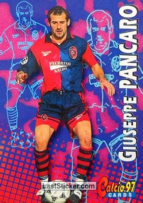 Card Giuseppe Pancaro Panini Calcio Cards