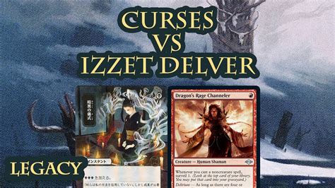 Mono Black Curses Vs Izzet UR Delver MTG Legacy YouTube