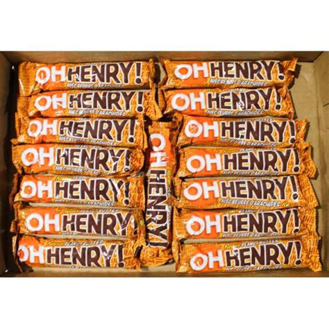 15 Reeses Peanut Butter Oh Henry Chocolate Bars