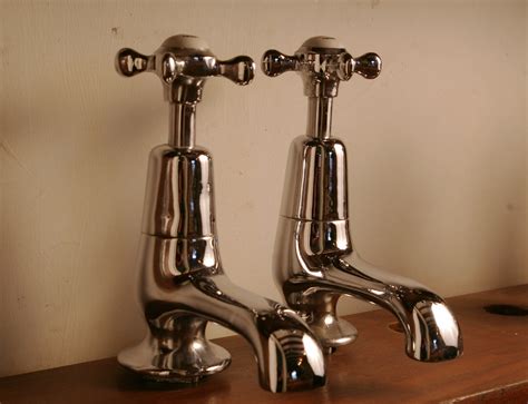 Antique Chrome Bath Taps Mongers Architectural Salvage