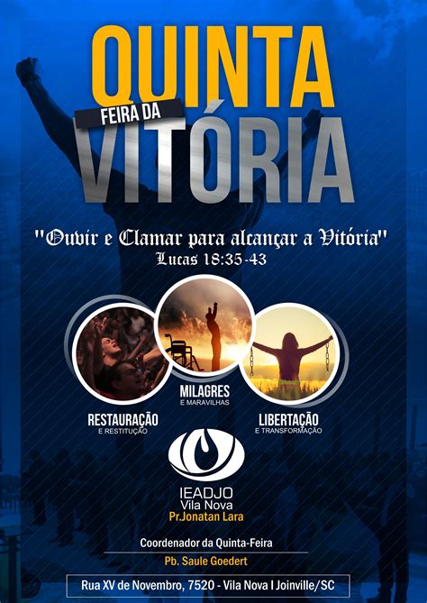 Pin De Fatima Batista Em Cartaz Cultos Cartazes Religiosos Cartazes