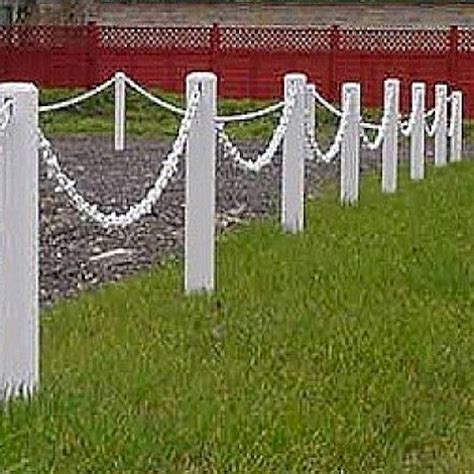 Decorative Post And Chain Barrier