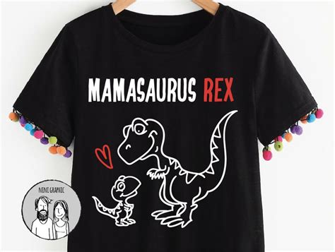 Mamasaurus Rex Svg Mom Svg T Rex Svg Mother Svg Dinosaur Etsy