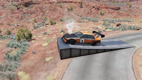 Cars Vs Big Ramp Jumps 4 BeamNG Drive Jumping Crashes YouTube