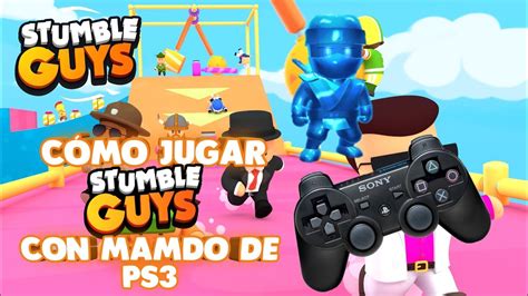 COMO JUGAR STUMBLE GUYS CON MANDO DE PS3 app en la descripción YouTube