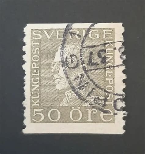 Sweden S S Re Grey King Gustav V Used Stamp