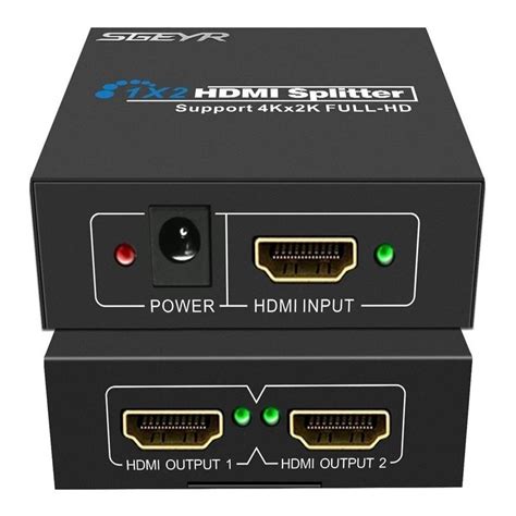 Splitter Divisor Hdmi Hdcp Entrada Sa Das Full Hd X D Submarino