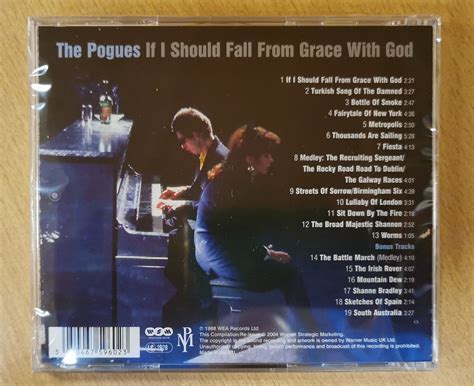 The Pogues Cd If I Should Fall From Grace With God 6 Bonus Tracks