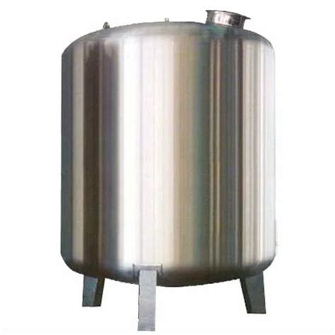 Ss Silver Stainless Steel Vertical Water Tank At Rs Kg In Surat