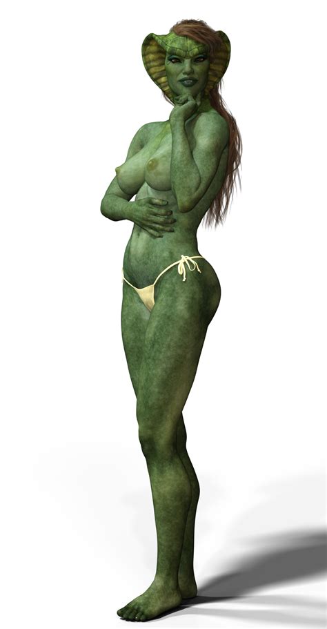 Rule 34 1girls 3d Alien Alien Girl Cb1964 Green Skin Green Skinned Female Original Panties