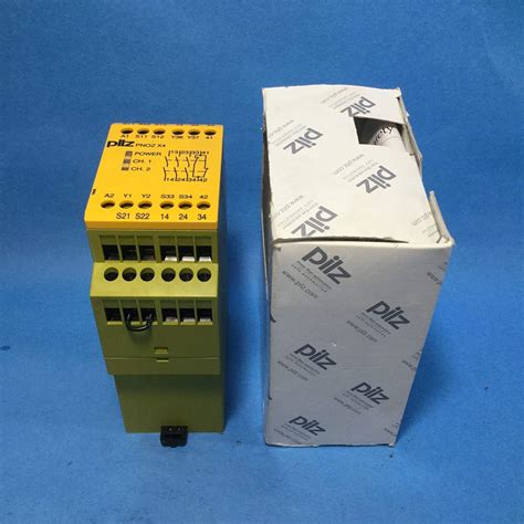 PNOZ X4 24VDC 774730 774730 PILZ 774730 SAFETY RELAY PNOZ X4