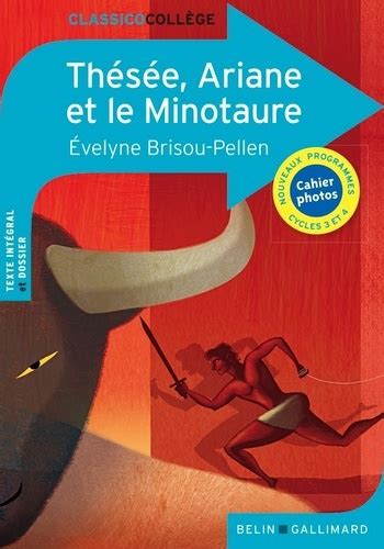 thésée et le minotaure livre