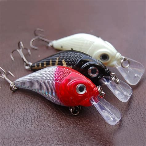 Pcs G Cm Hard Mini Bait Spinner Minnow Chubby Fishing Lure