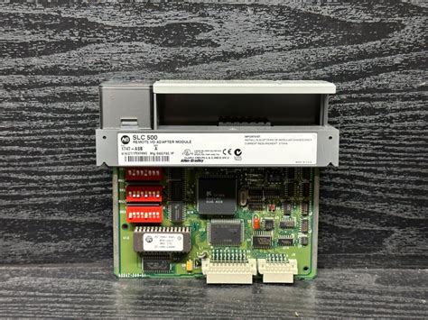 Allen Bradley 1747 ASB 1747ASB Ser A SLC 500 Remote I O Adapter Module