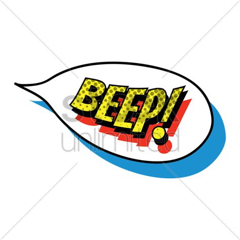 Download Onomatopoeia Beep Clipart Beep Onomatopoeia Clip Art Comic Beep Png Download