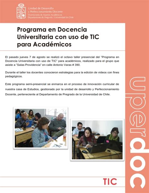 Concluye Taller N Del Programa En Docencia Universitaria Con Uso De Tic