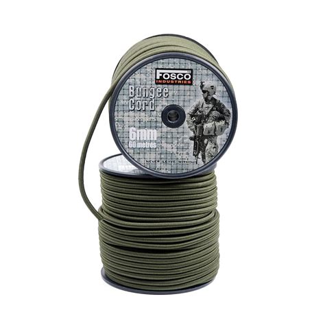 Fosco Bungee Cord Op Rol Mm Meter