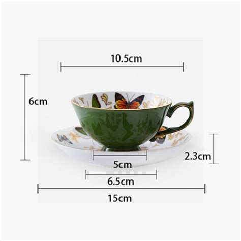 China British Black Tea Cup European Coffee Cup Classical Afternoon Tea