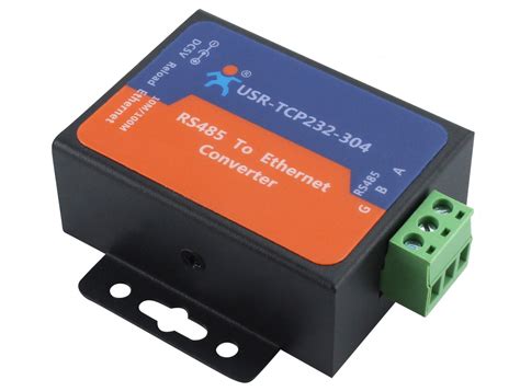 Conversor RS485 Para Ethernet TCP IP USR TCP232 304 UsinaInfo