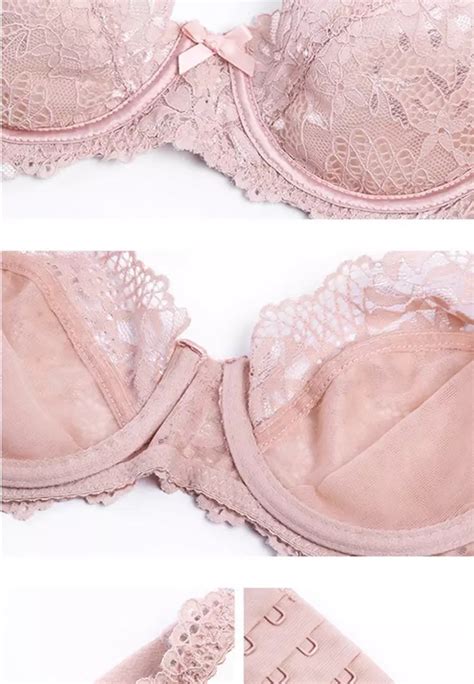 Buy Dear Eve Lingerie Belle Pink Lace Underwire Bra Online Zalora