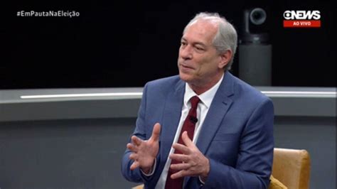 Vídeo Ciro Gomes PDT responde a pergunta sobre política externa