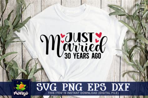 1 30 Years Of Marriage Gift Designs & Graphics