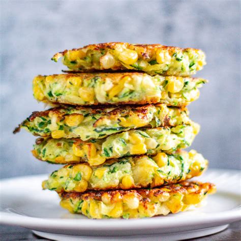 Zucchini And Corn Fritters