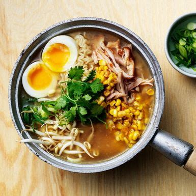 Ramen Med Kyckling Och Rostad Majs Recept Asiatiska Recept Rostad