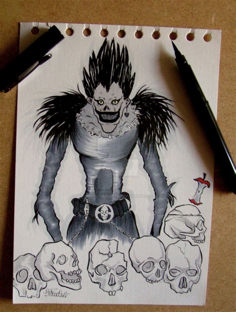 Death Note, Ryuk Shinigami by middleofadream on DeviantArt