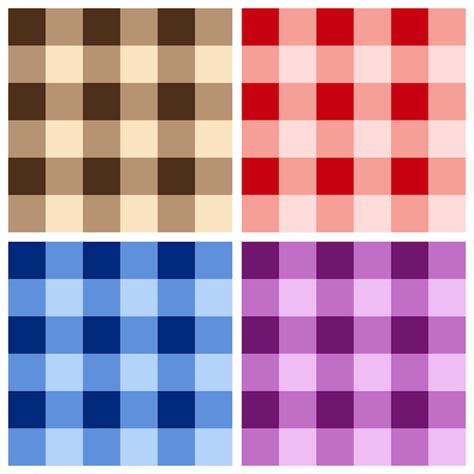 Premium Vector Gingham Pattern