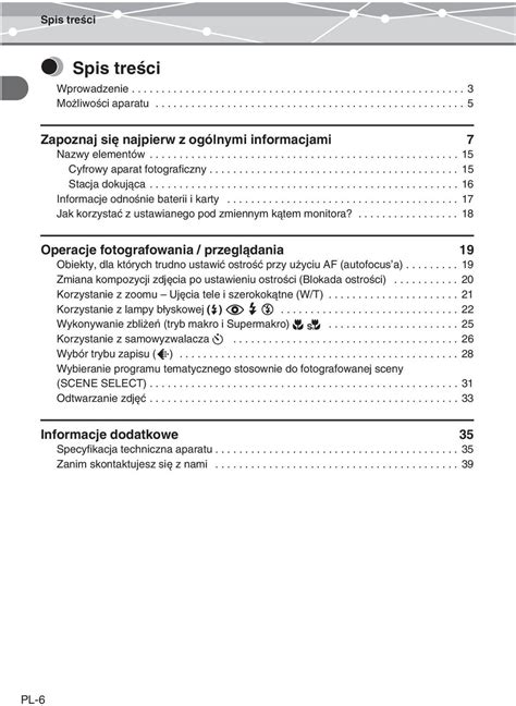 PODSTAWOWA INSTRUKCJA OBS UGI POLSKA Cyfrowy Aparat Fotograficzny IR