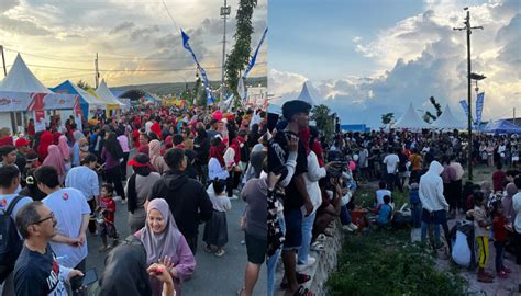 Seru Pesta Rakyat Huntap Tondo Sulteng Bersama Yamaha Saat Perayaan