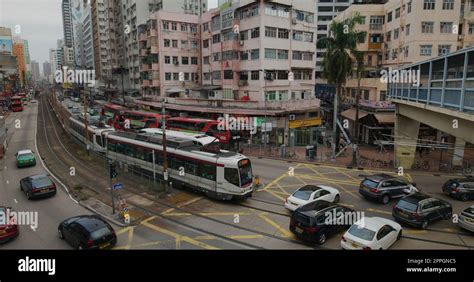 Yuen Long, Hong Kong 19 March 2021: Walk at the yuen long in Hong Kong ...